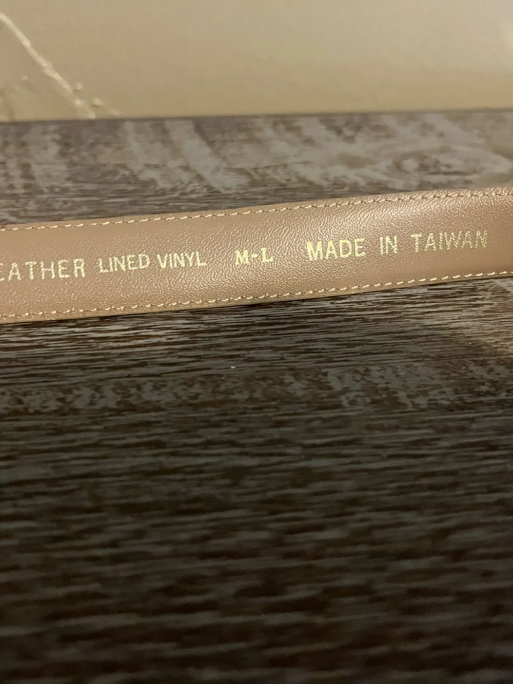 Vintage Genuine Leather Belt Size M-L